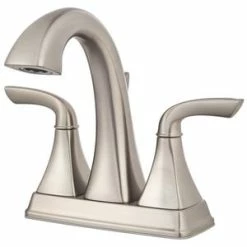 Best Pirce 😍 Pfister Bronson™ Two Handle Centerset Bathroom Sink Faucet in Brushed Nickel 👍