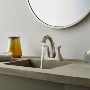 Best Pirce 😍 Pfister Bronson™ Two Handle Centerset Bathroom Sink Faucet in Brushed Nickel 👍 - Image 3