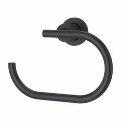 Coupon 🎉 Pfister Contempra™ Rectangular Open Towel Ring in Matte Black 😍